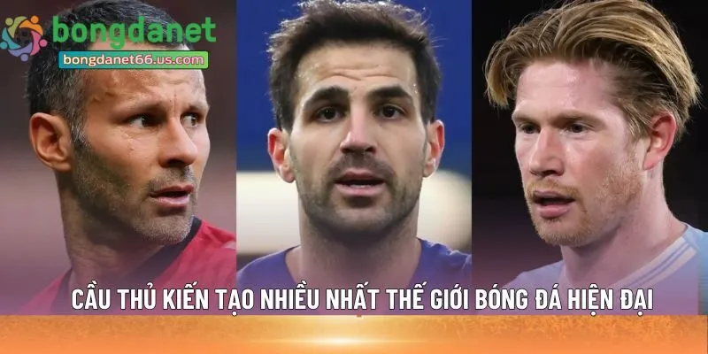 cầu thủ kiến tạo nhiều nhất thế giới